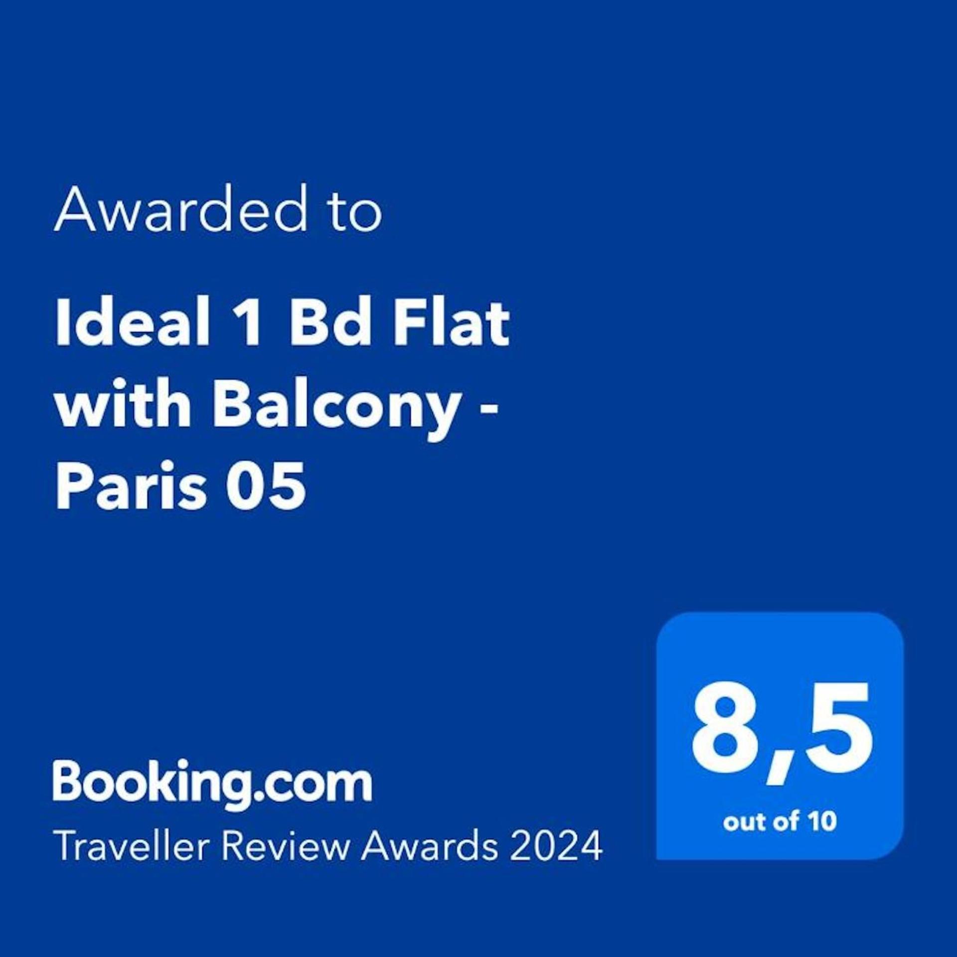 Ideal 1 Bd Flat With Balcony - Paris 05 Екстер'єр фото